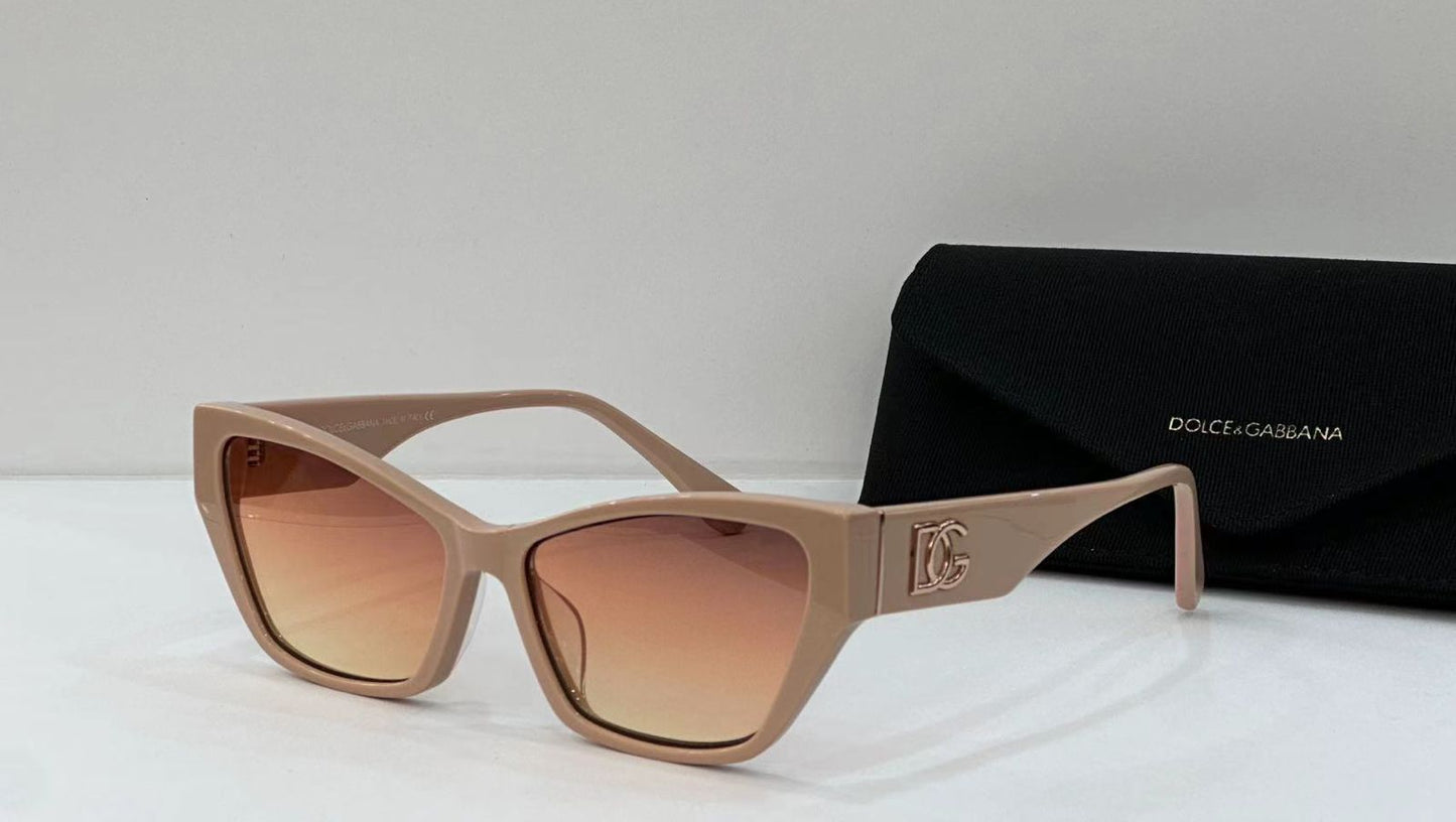 Mirrored Cat-eye Sunglasses