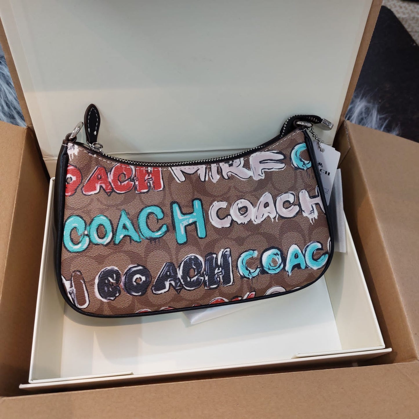 NWT Coach X Mint + Serf Nolita 19 In Signature Canvas