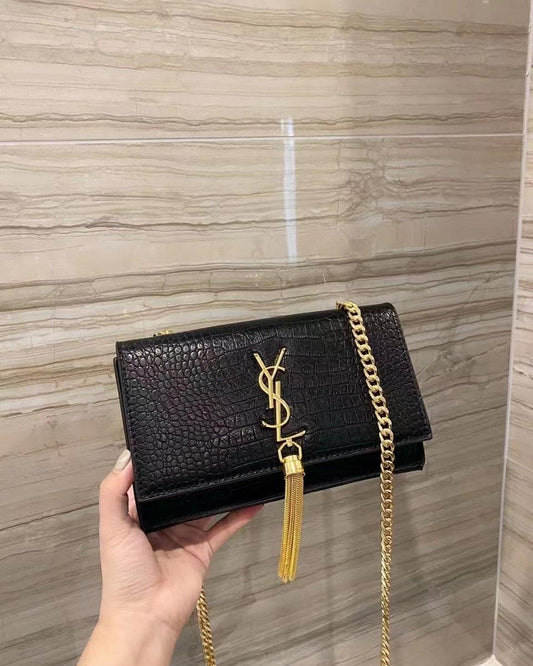 black Saint Laurent Kate shoulder bag