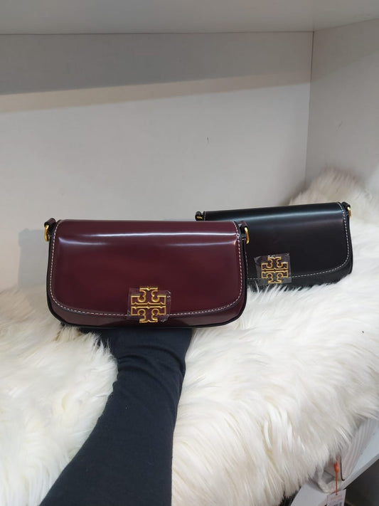 Tory Burch Britten Smooth Leather Bag